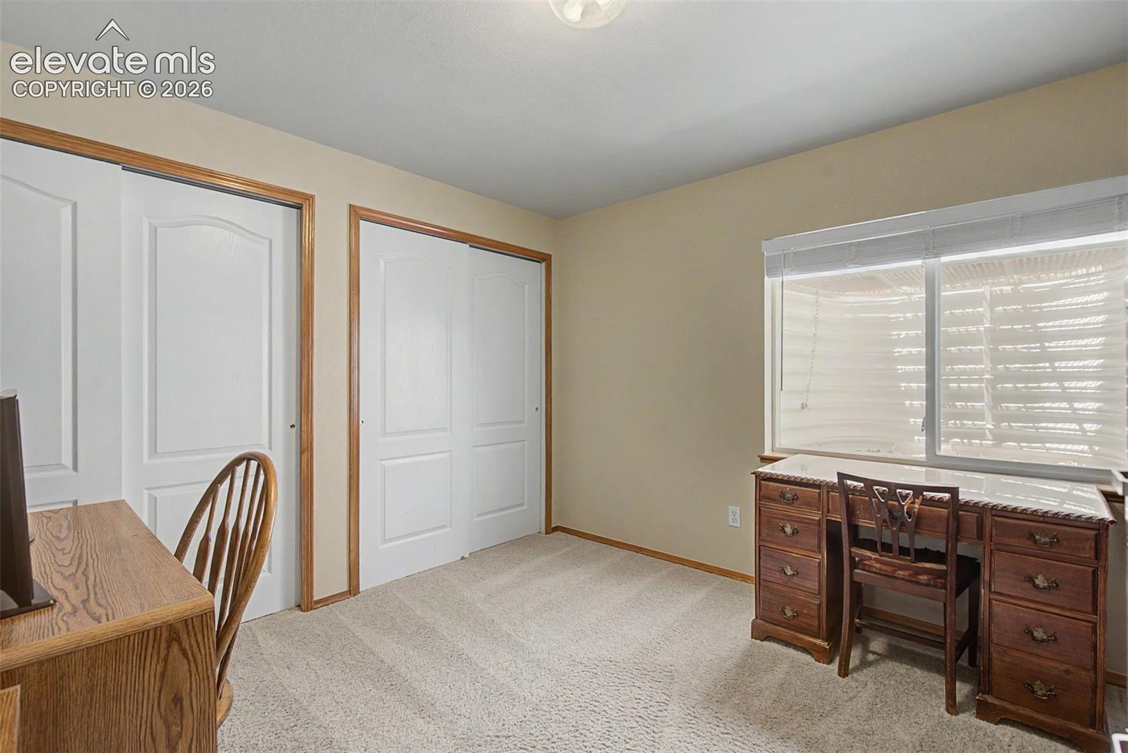2nd of 3 Basement Bedrooms with Two Closets!