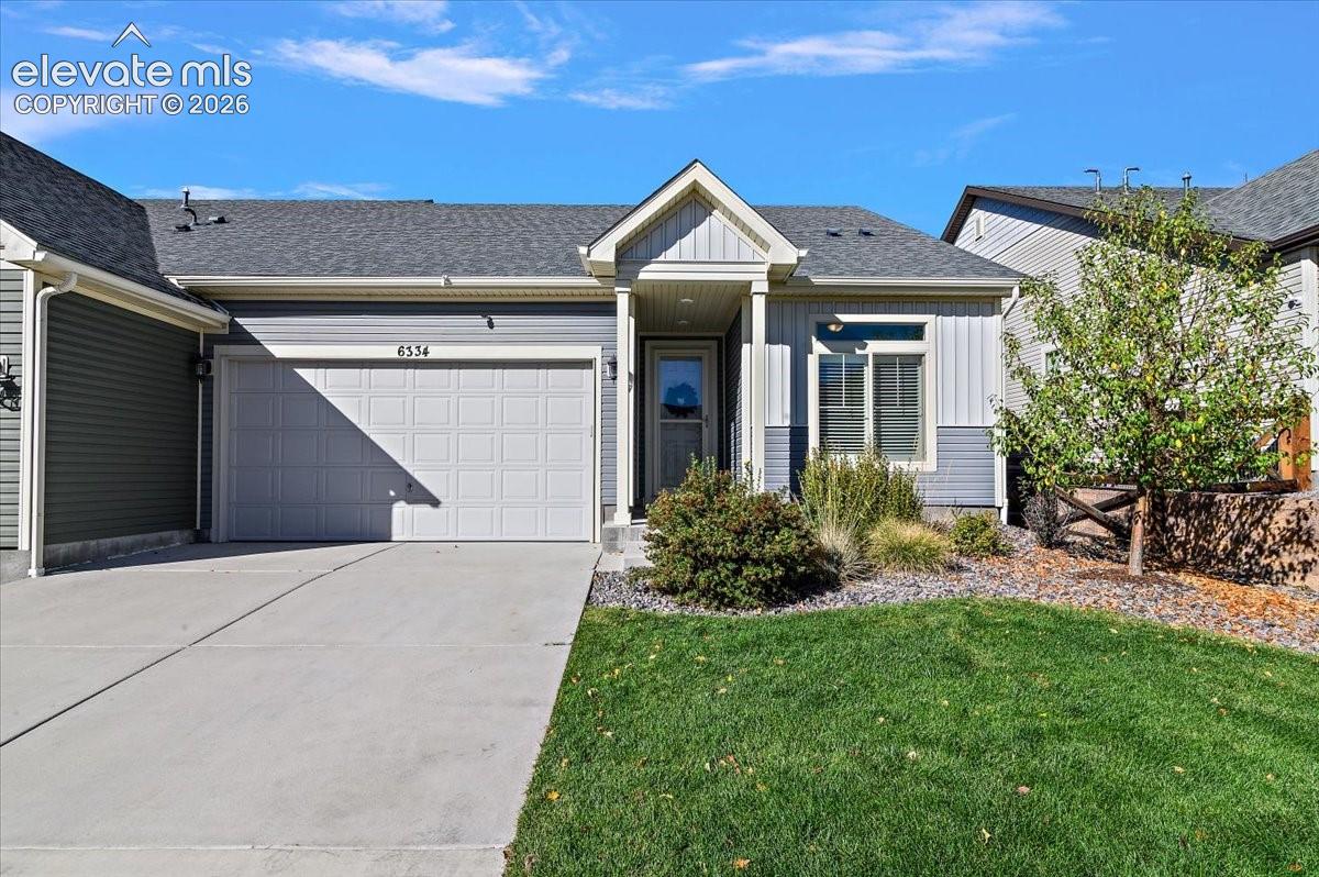 Enjoy comfortable, low-maintenance living in this inviting 2-bedroom, 2-bathroom home filled with natural light. Plantation shutters throughout add timeless style, while the kitchen features quartz countertops, stainless steel appliances, a gas range, an island, and expansive cabinetry with plenty of storage. The spacious primary suite offers a large walk-in closet and a zero-step walk-in shower for added ease and accessibility. A whole-house humidifier provides year-round comfort, and the washer and dryer are included for added convenience. Step outside to the rear patio, complete with a natural gas hookup and Weber grill, perfect for enjoying evenings outdoors. An added bonus for eligible buyers is the opportunity to assume the seller’s VA loan at an attractive 5.125% interest rate, subject to lender approval and eligibility requirements. With thoughtful features and inviting spaces, this home offers an easy, comfortable lifestyle from the moment you move in.
