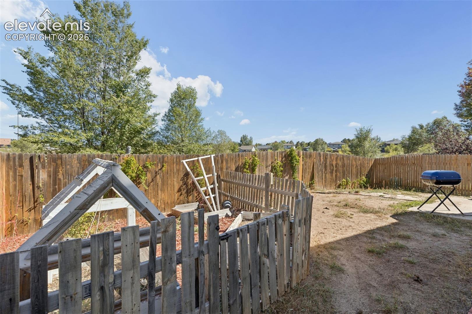 Fully Fenced Backyard