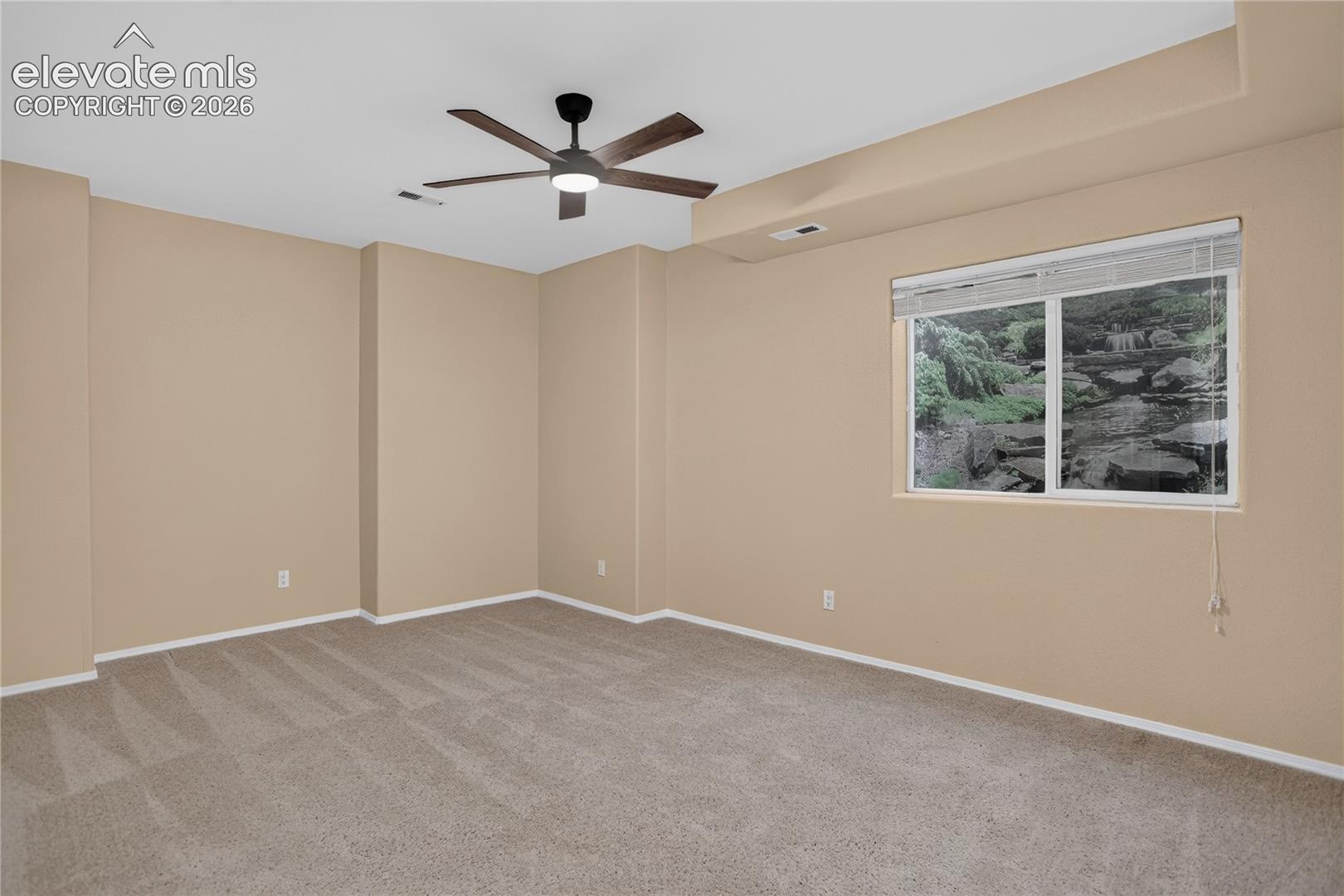 Bedroom 5 w/ huge walk-in closet - lower level