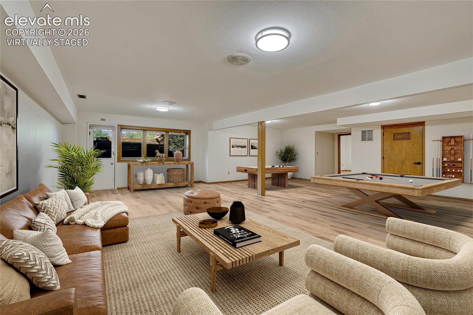 "Virtually Staged", Huge Rooms, New LVT Floors, Walkout Egress