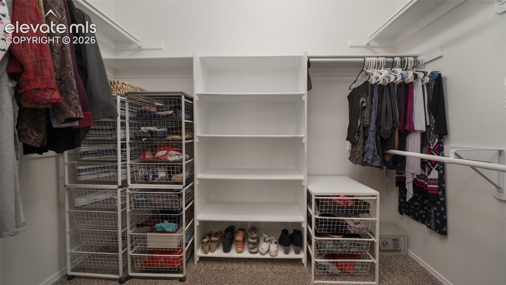 Master closet