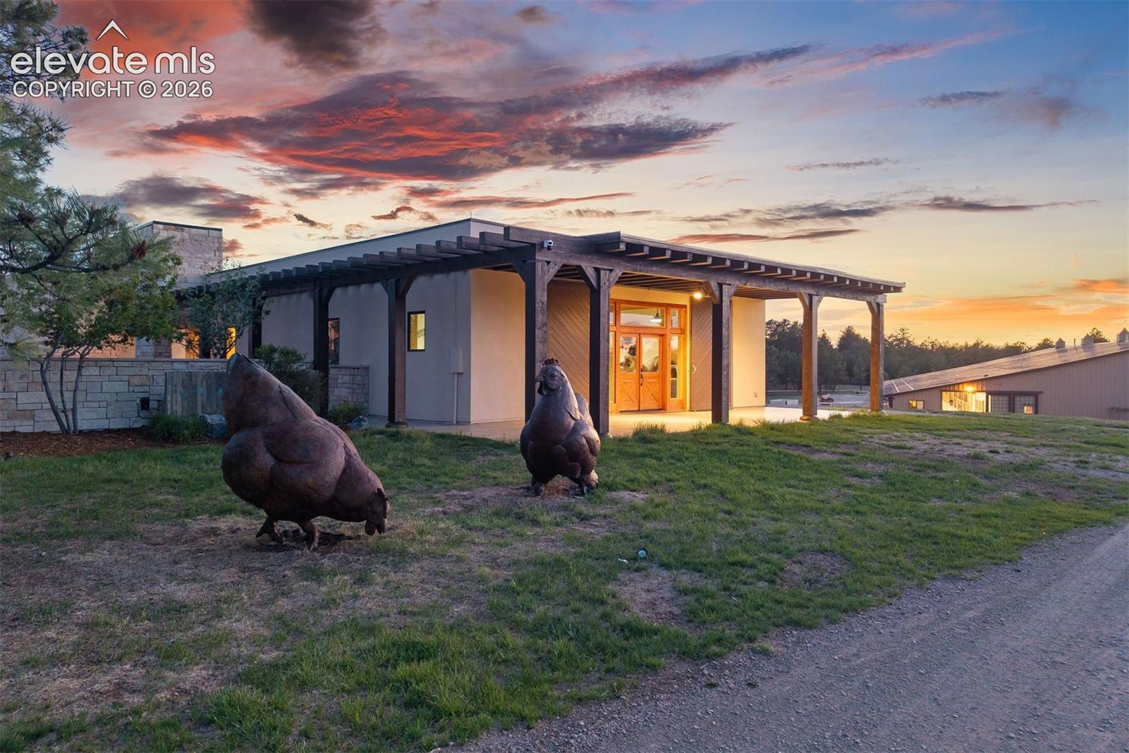 Originally the stallion barn, the Game Barn now operates as an expansive recreation room.