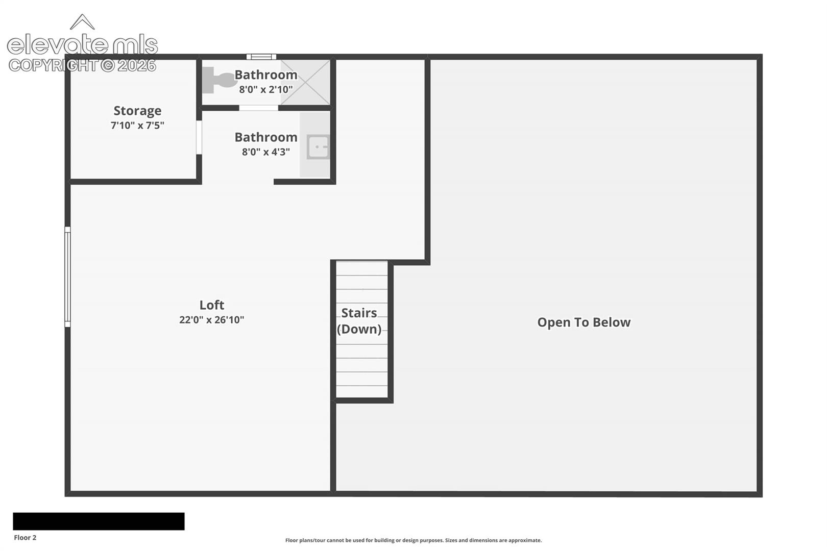 Upper floor/loft
