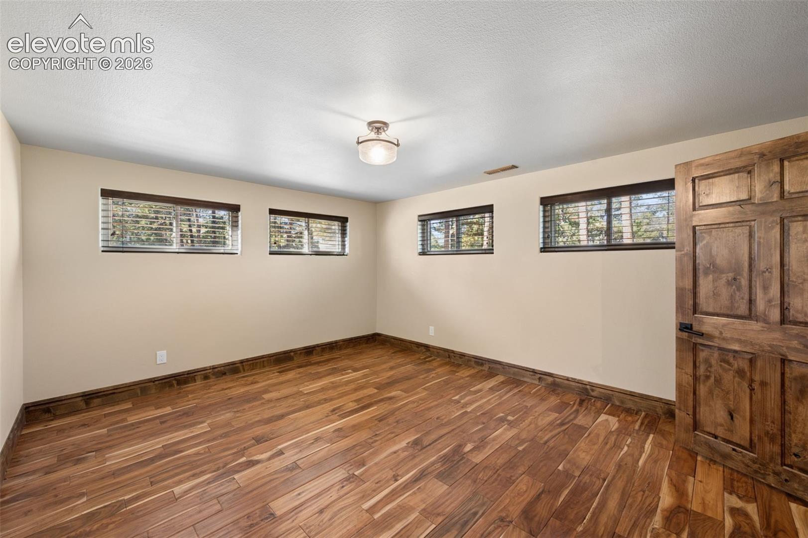Basement bedroom