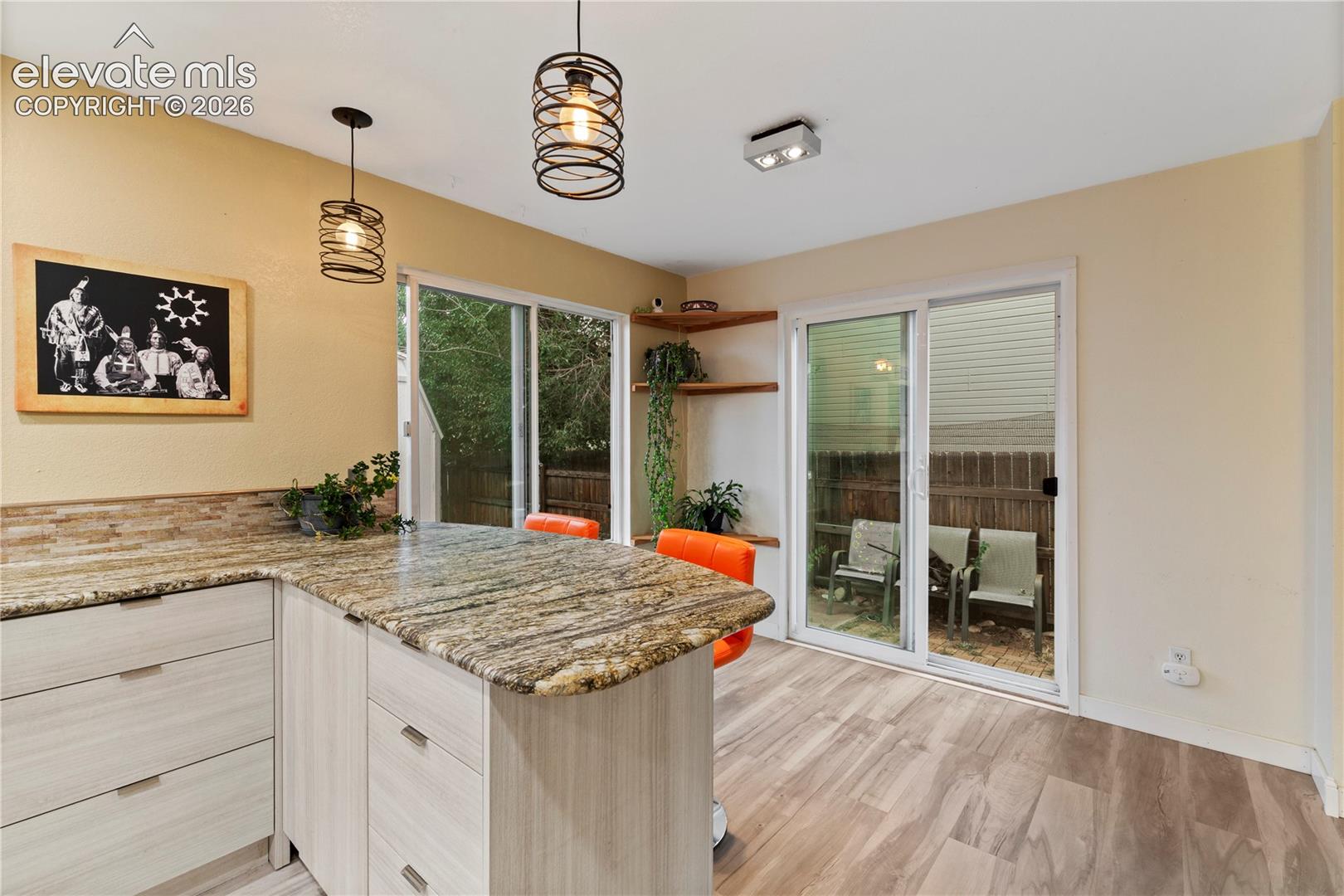 Solid slab counter tops