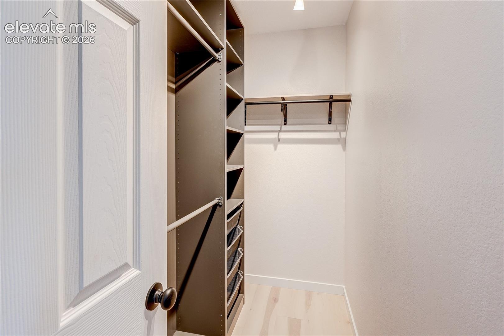 Primary closet