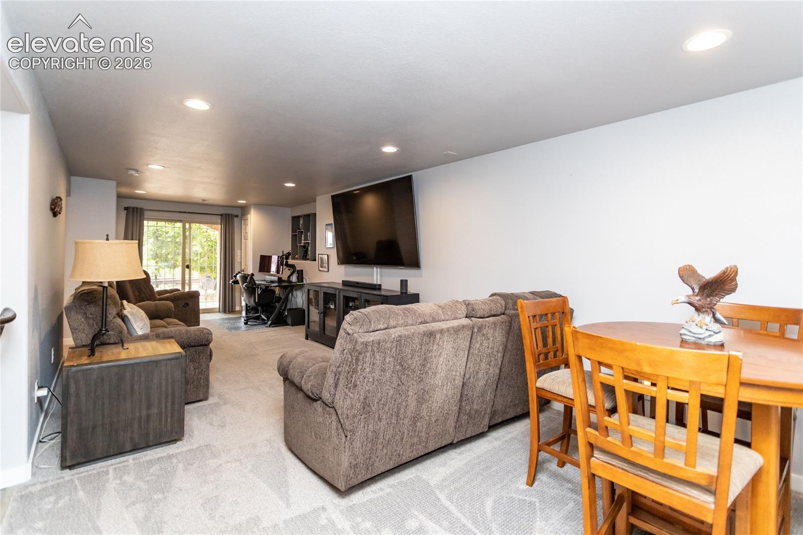 Basement living space