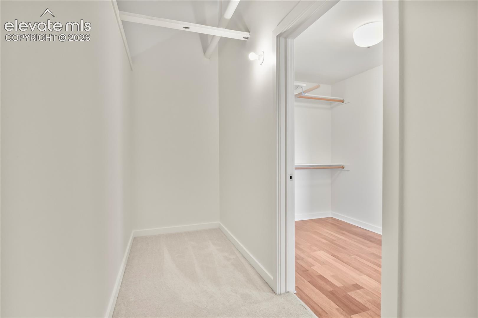 Bonus storage room on the upper level