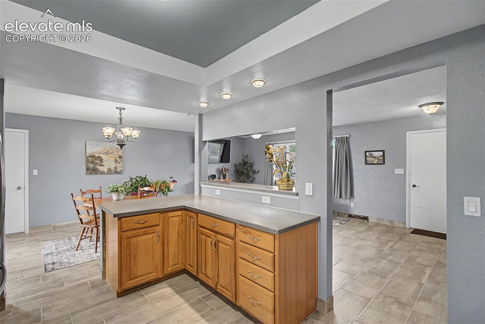 Kitchen with Generous Counter Space