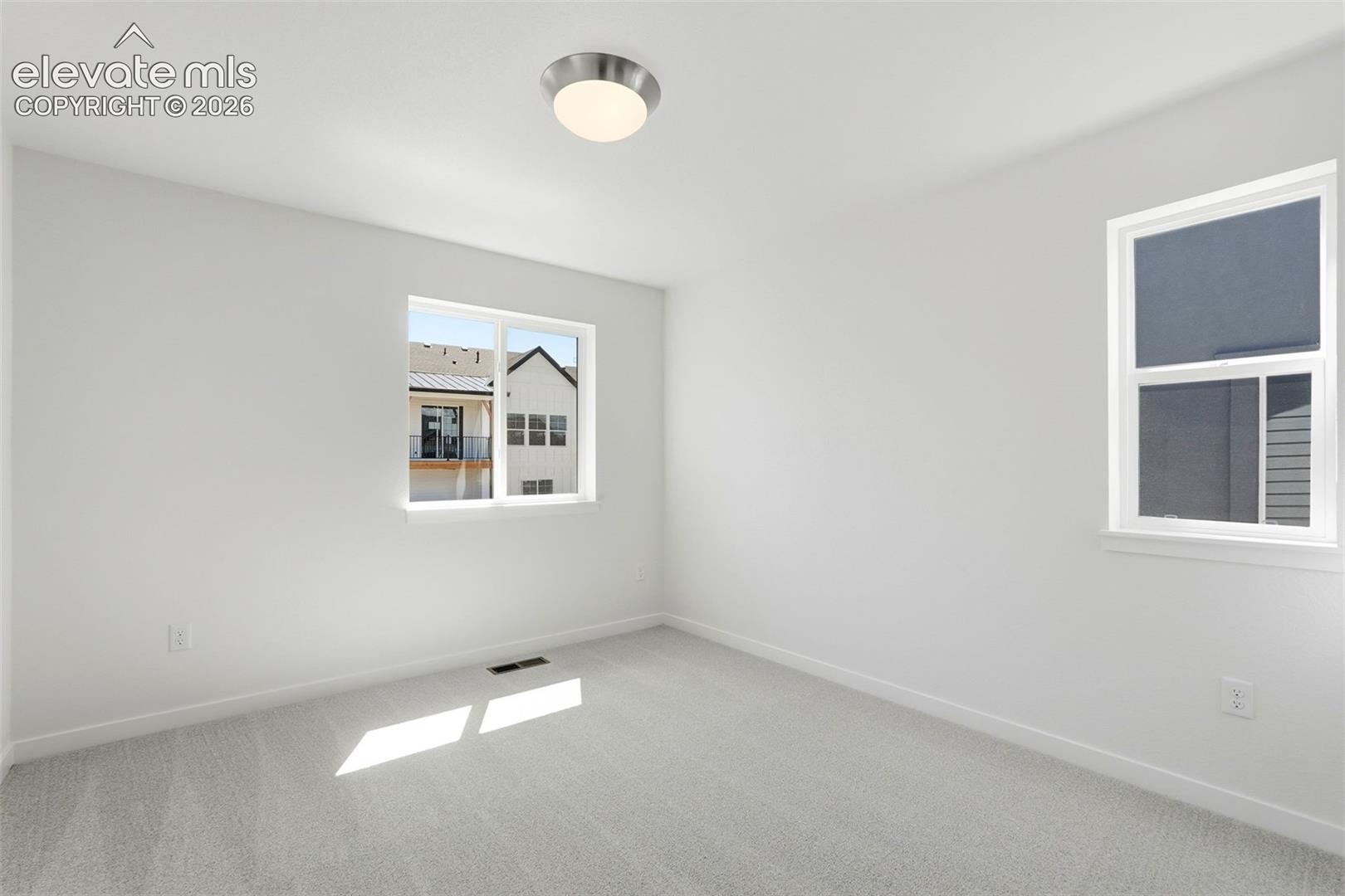 Bedroom 2 located on the upper level