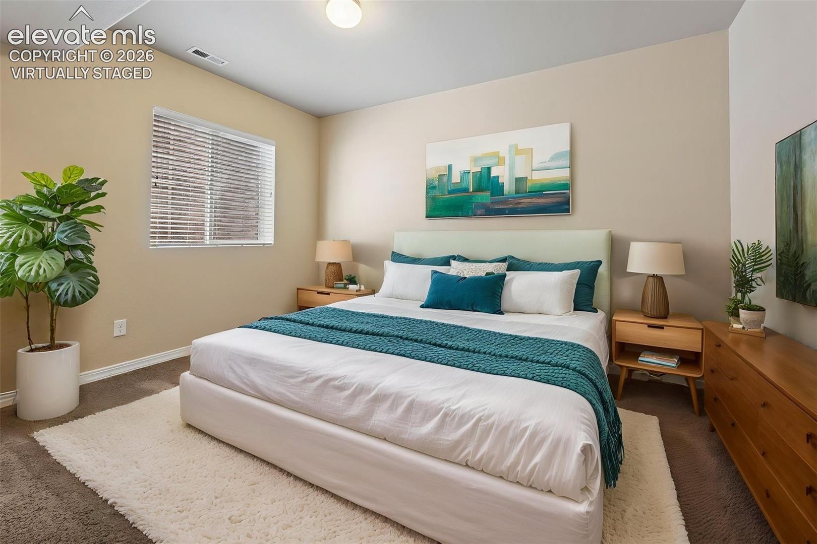 virtually staged bedroom 4