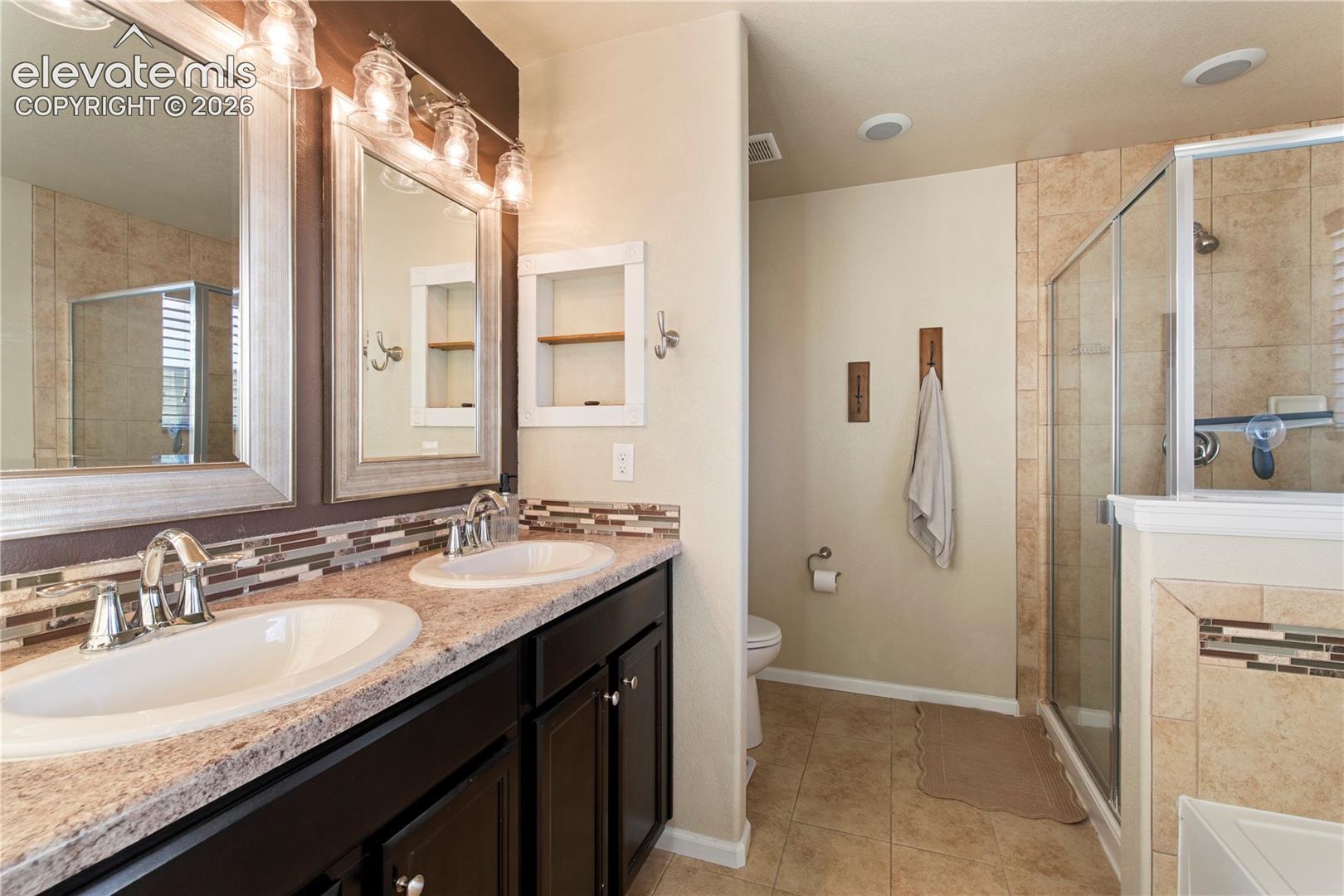 5 piece primary bathroom