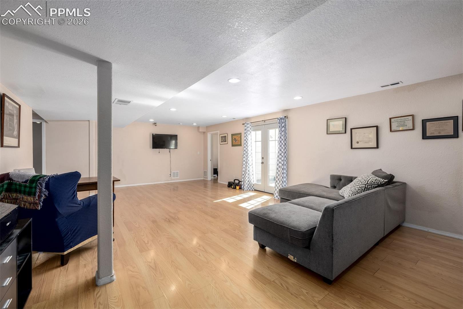 Lower Level Walk Out Living Room