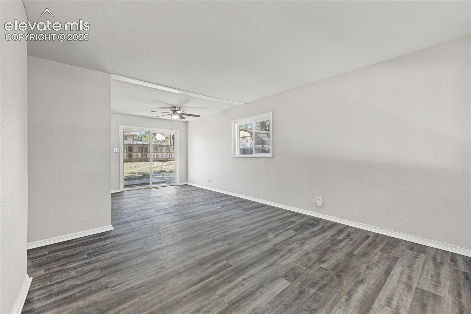 Living Room and Dining Room