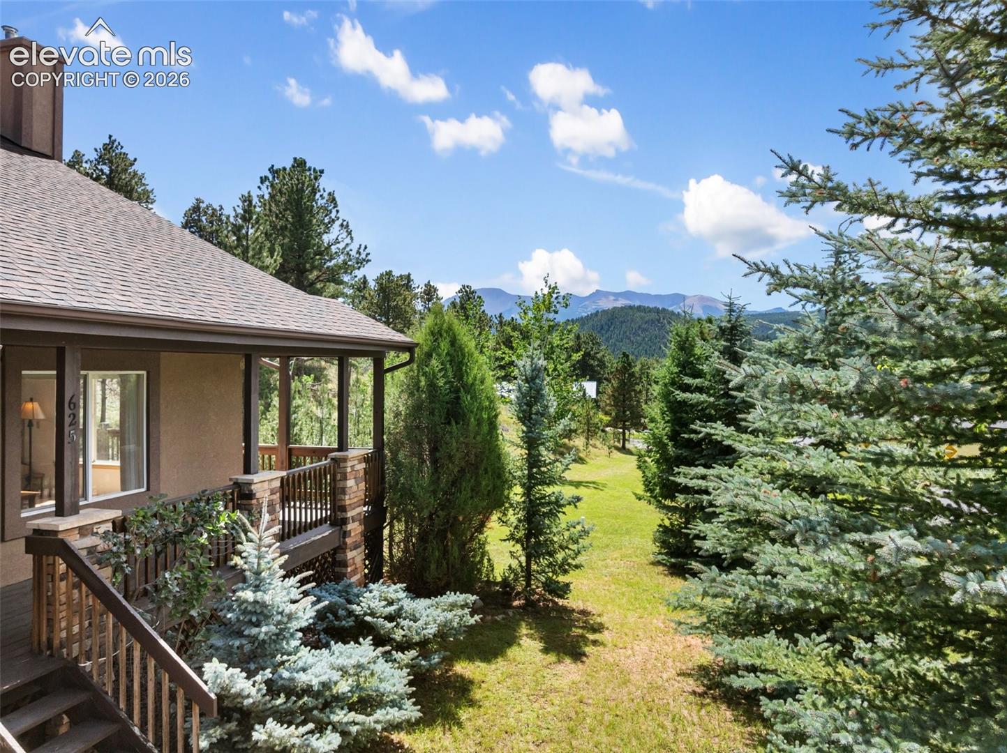 Front Yard - Pikes Peak View 