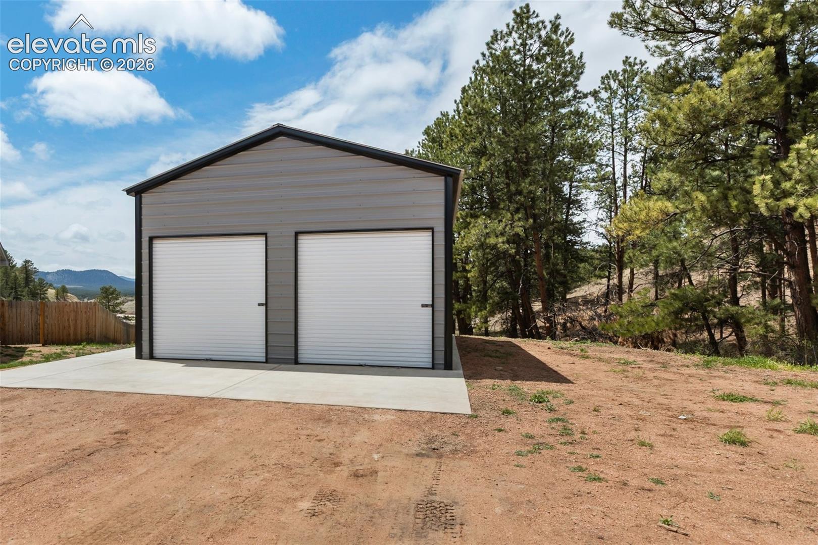 Over sized garage