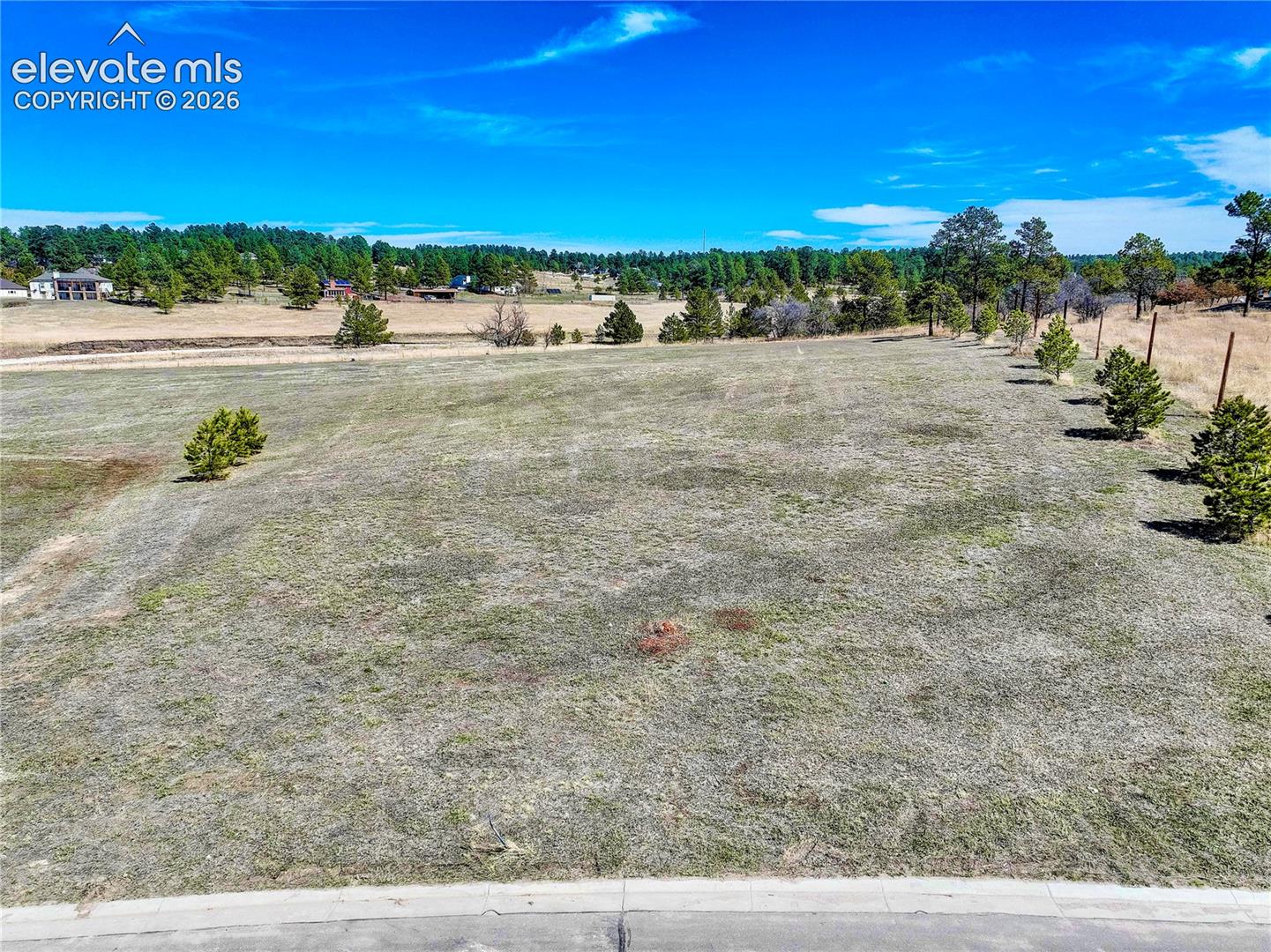 Panoramic views facing NorthEast.