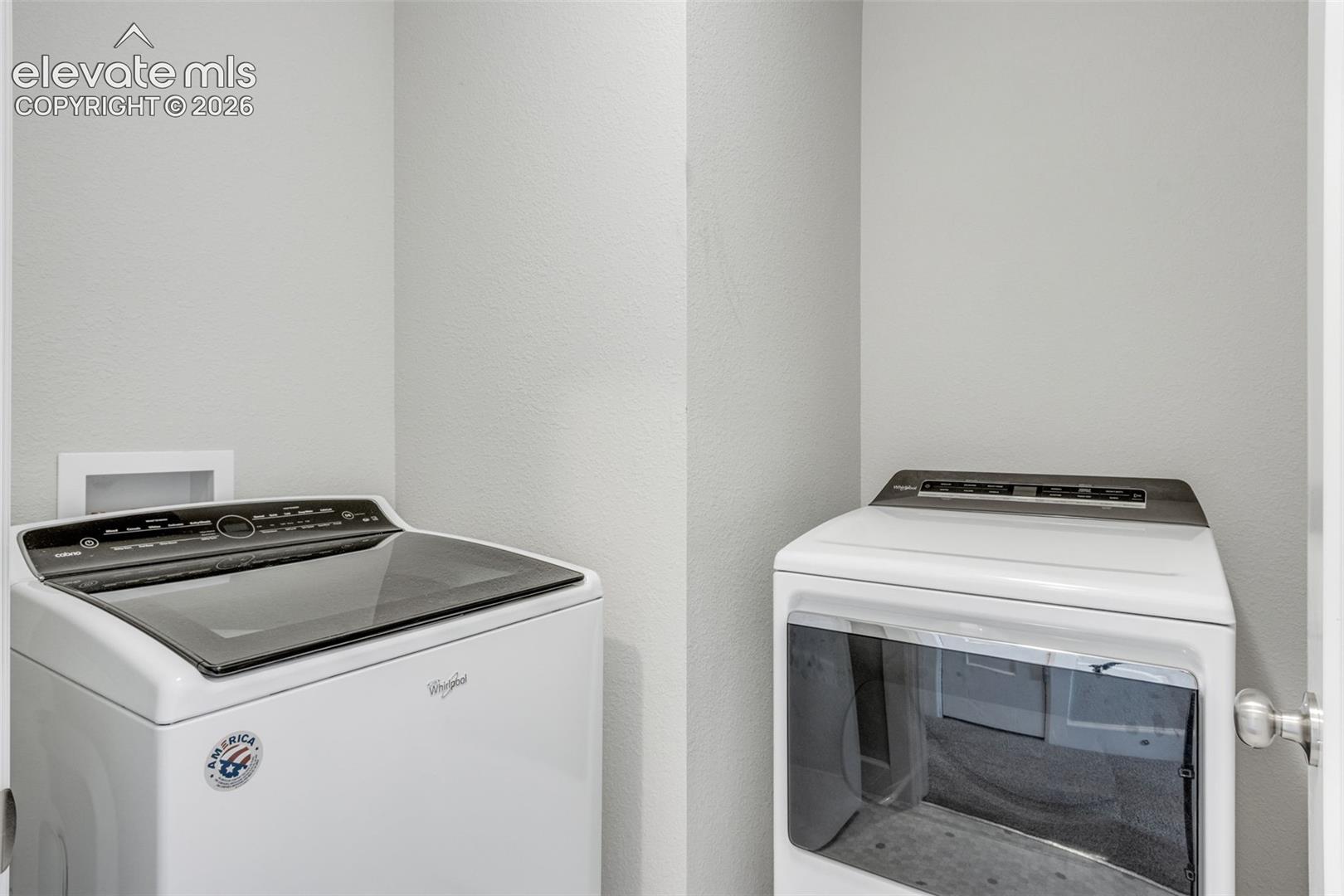 Laundry Room close to all 3 Bedrooms.