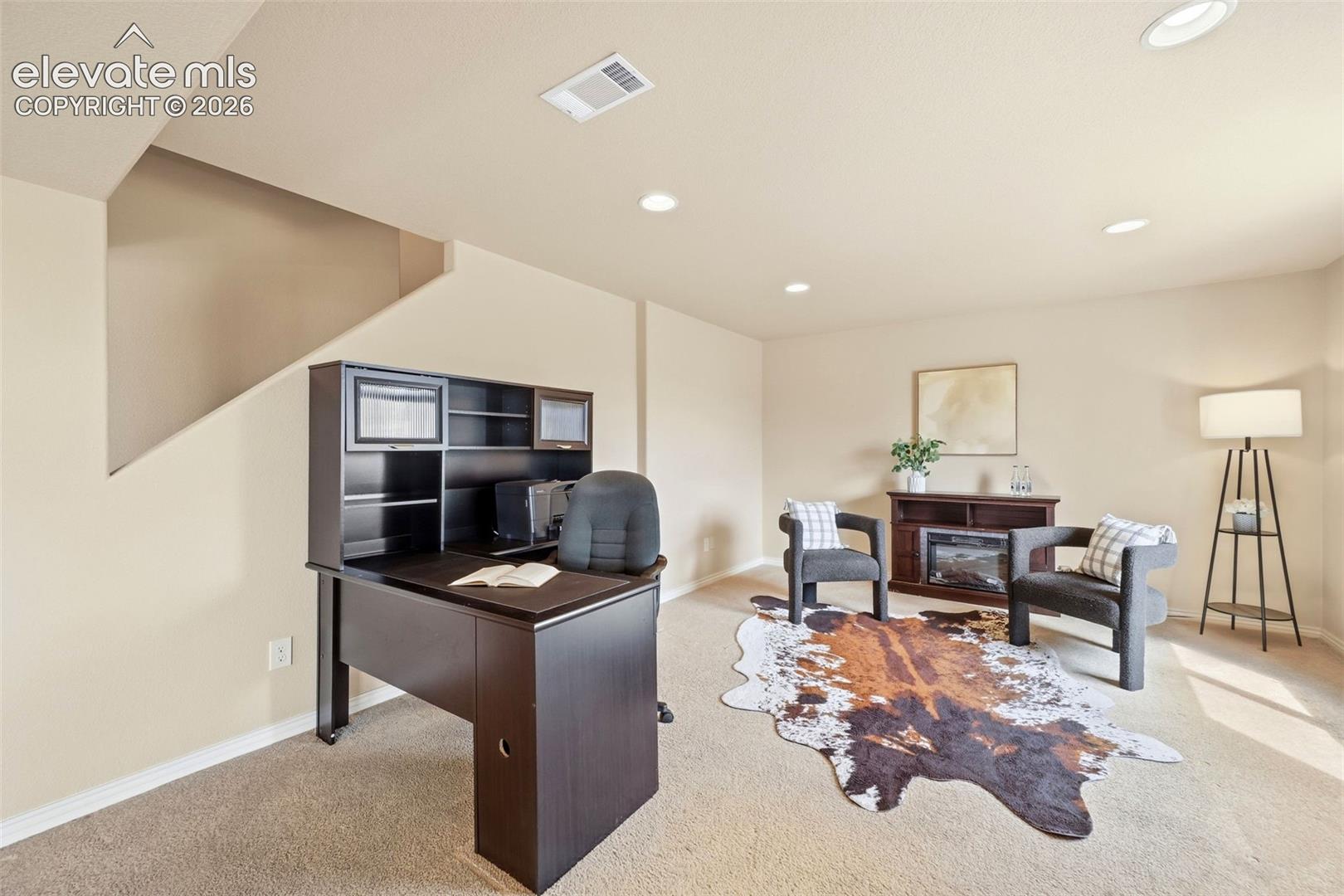 Basement family room