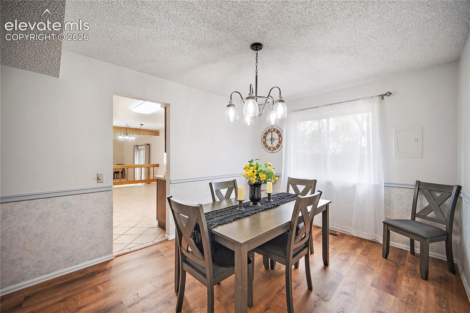 Formal dining room perfect for entertaining