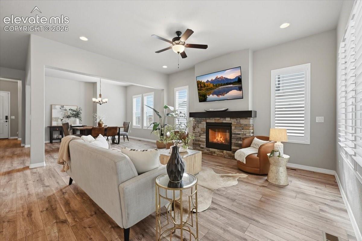 Wow!  What a wonderful place to live!  Plantation shutters throughout the main level!