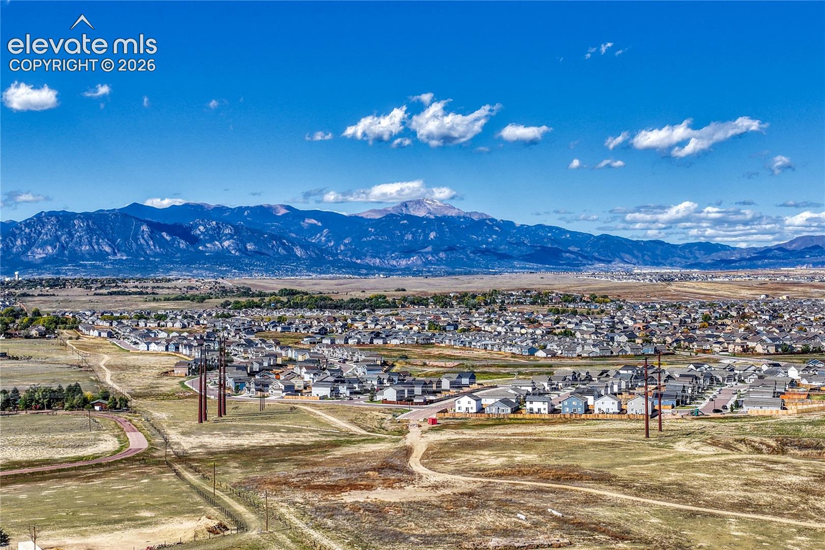 Views of Pikes Peak and the Front Range