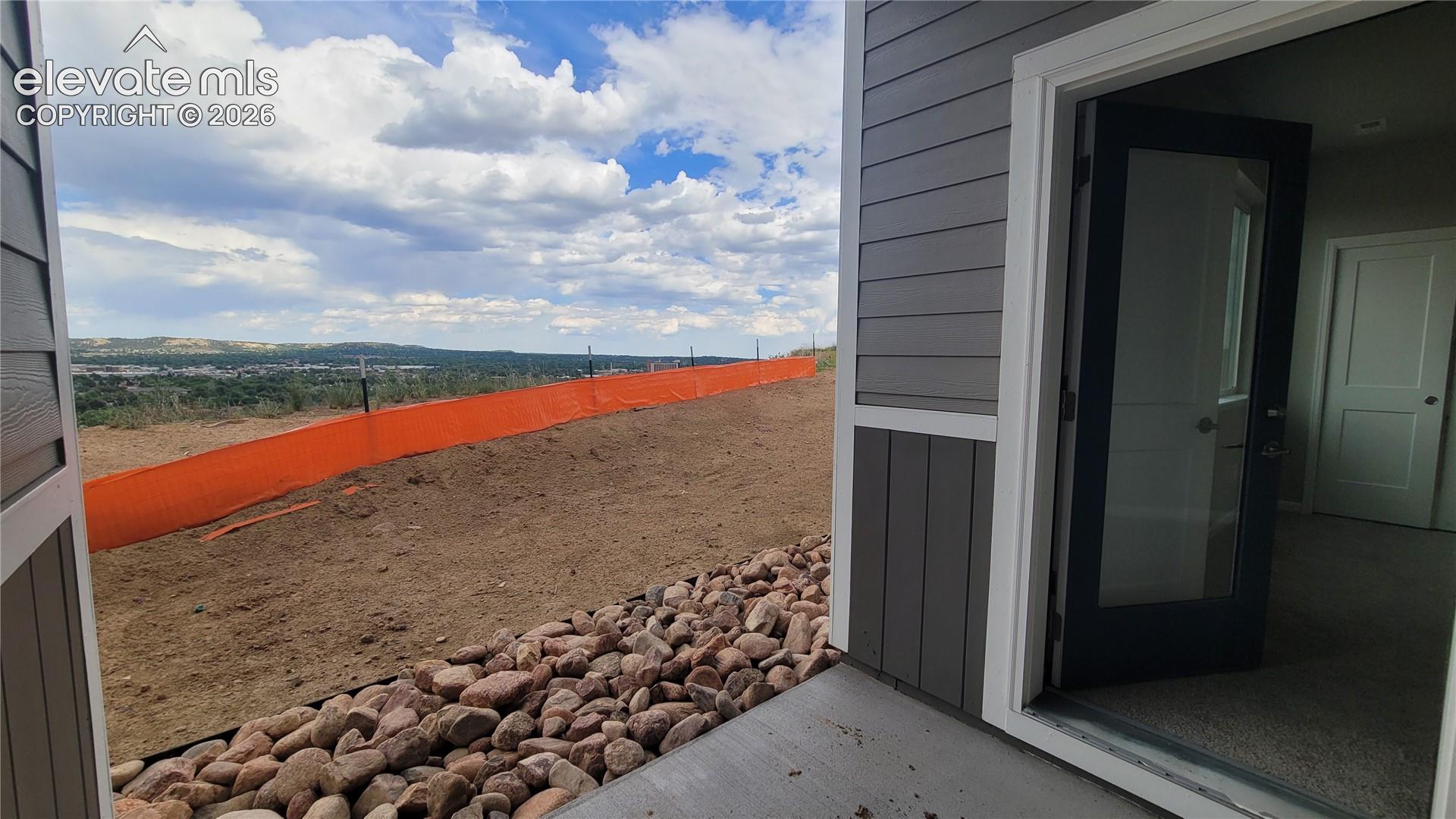Private Patio yielding views to the East, connected to the Junior Suite! 