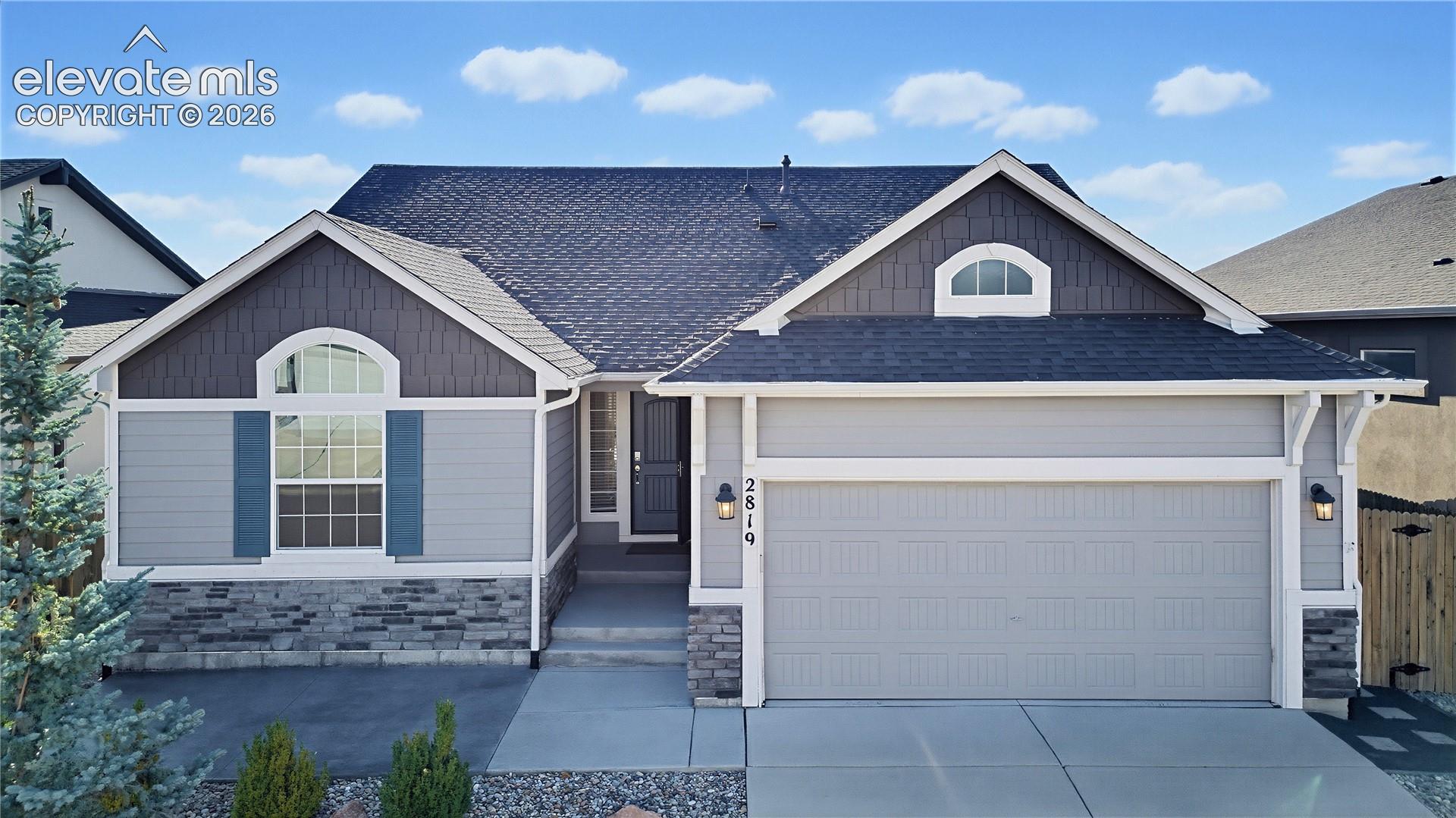 **Beautifully Upgraded Ranch Home Backing to Open Space!**Welcome to this stunning Colorado Springs home, where modern design, thoughtful upgrades, and comfortable living come together. Offering 4 bedrooms, 3 bathrooms, and 3,342 square feet of living space, this beautifully appointed ranch-style home provides a versatile layout with room to relax, entertain, and enjoy Colorado living.The gourmet kitchen impresses with upgraded cabinetry, quartz countertops, premium appliances, and abundant workspace, creating an inviting hub for everyday living and entertaining. The spacious primary suite features an upgraded bathroom with a large walk-in shower, stylish tile, and a generous walk-in closet.Downstairs, the finished basement expands your living options with impressive 9-foot ceilings, a large recreation room, a stylish wet bar, and additional bedrooms—ideal for guests, hobbies, or entertaining.Step outside to enjoy the fully landscaped, fenced backyard, extended concrete patio, and low-maintenance Trex deck. Backing to open space, the property offers a wonderful sense of privacy and an inviting setting to enjoy Colorado’s outdoor lifestyle.Additional highlights include smart-home features, central air conditioning, an electric fireplace, and an oversized two-car garage with extra storage space.Combining modern finishes, flexible living areas, and a desirable open-space setting, this home offers an exceptional opportunity to enjoy comfort and style in Colorado Springs. Schedule your showing and discover everything this property has to offer!You can compare the description with the [property listing on Zillow]().