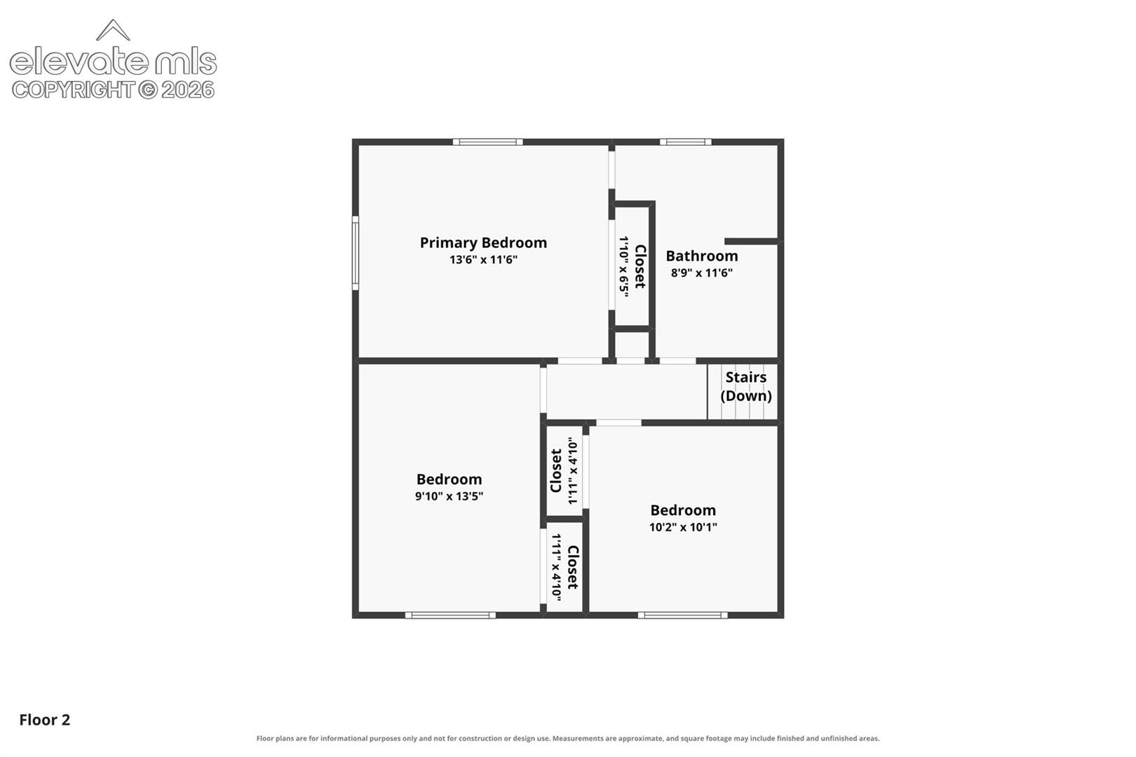 Upper Floor plan