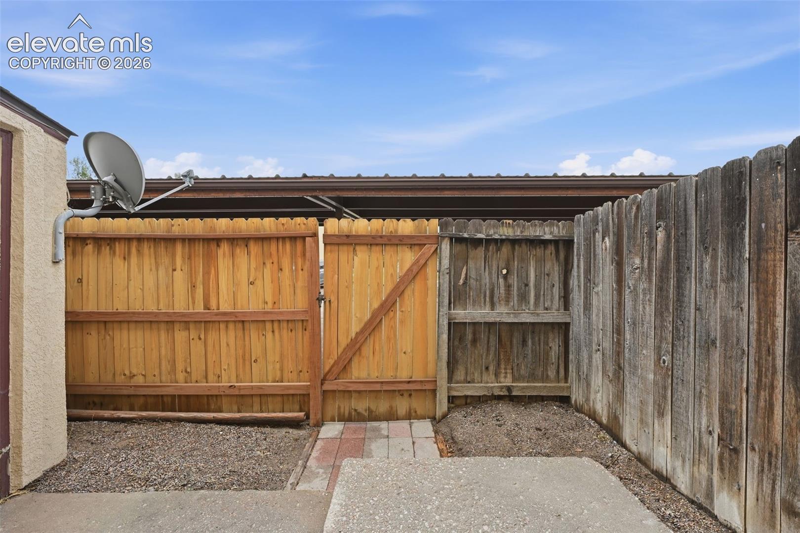 Rear Gate Entrance