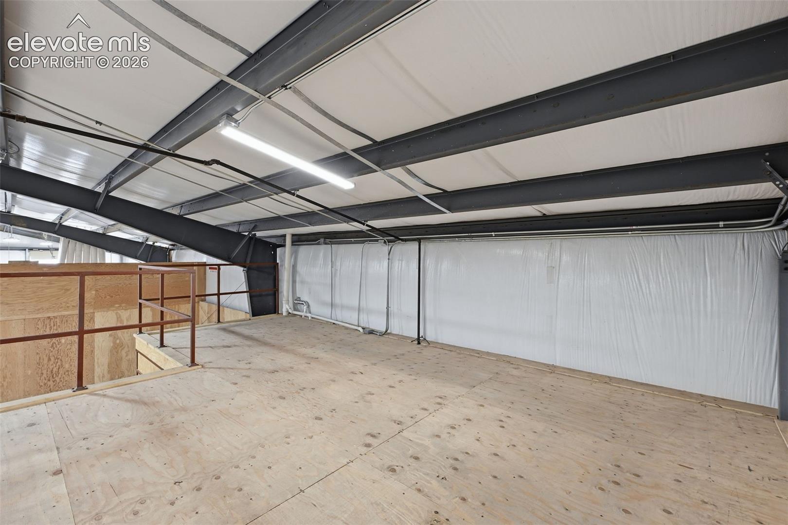 Loft: Approx. 250 SF loft adds valuable storage or supplemental workspace