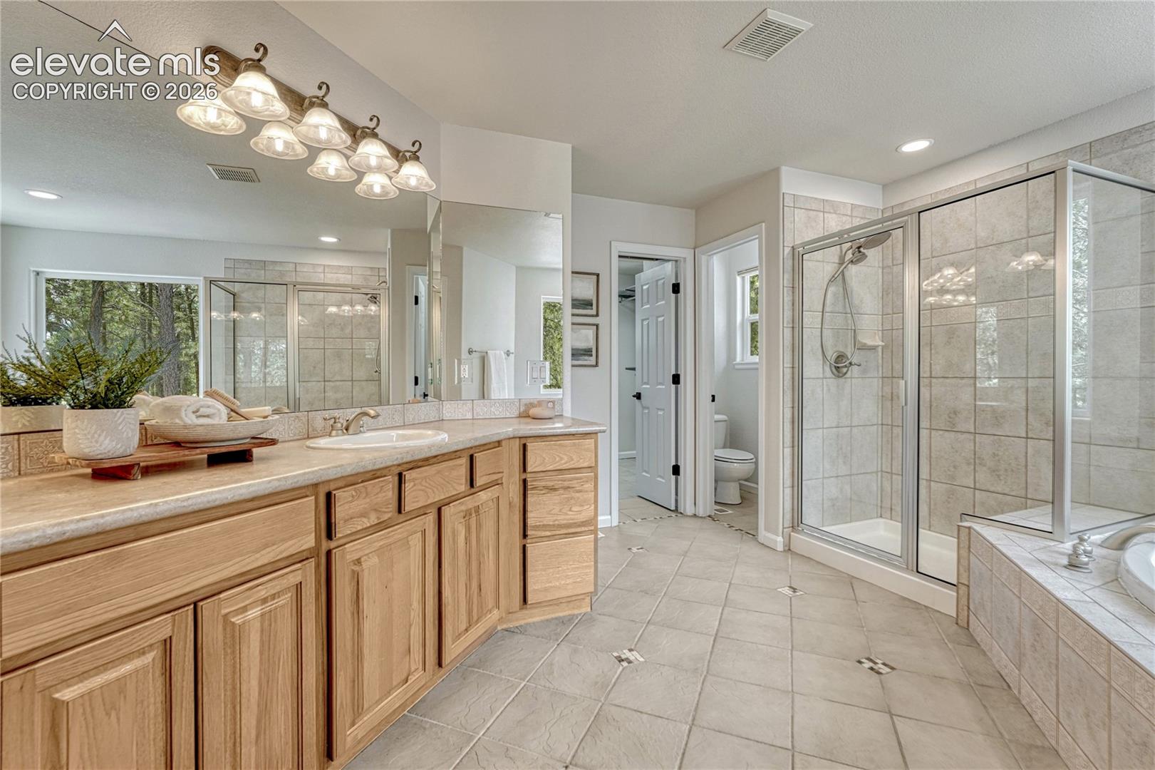 ...walk-in shower...