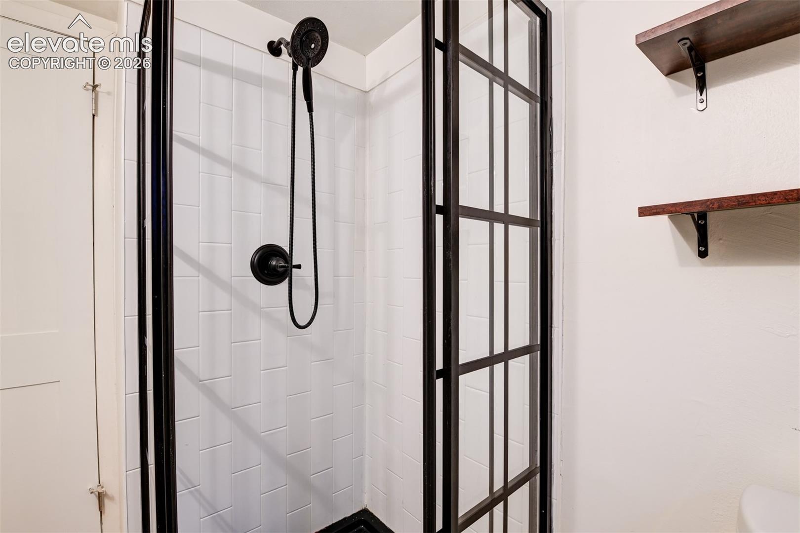 Basement unit located in the back of the property 