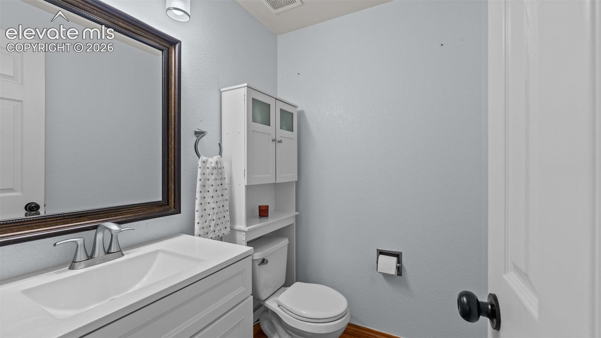 Main level bathroom