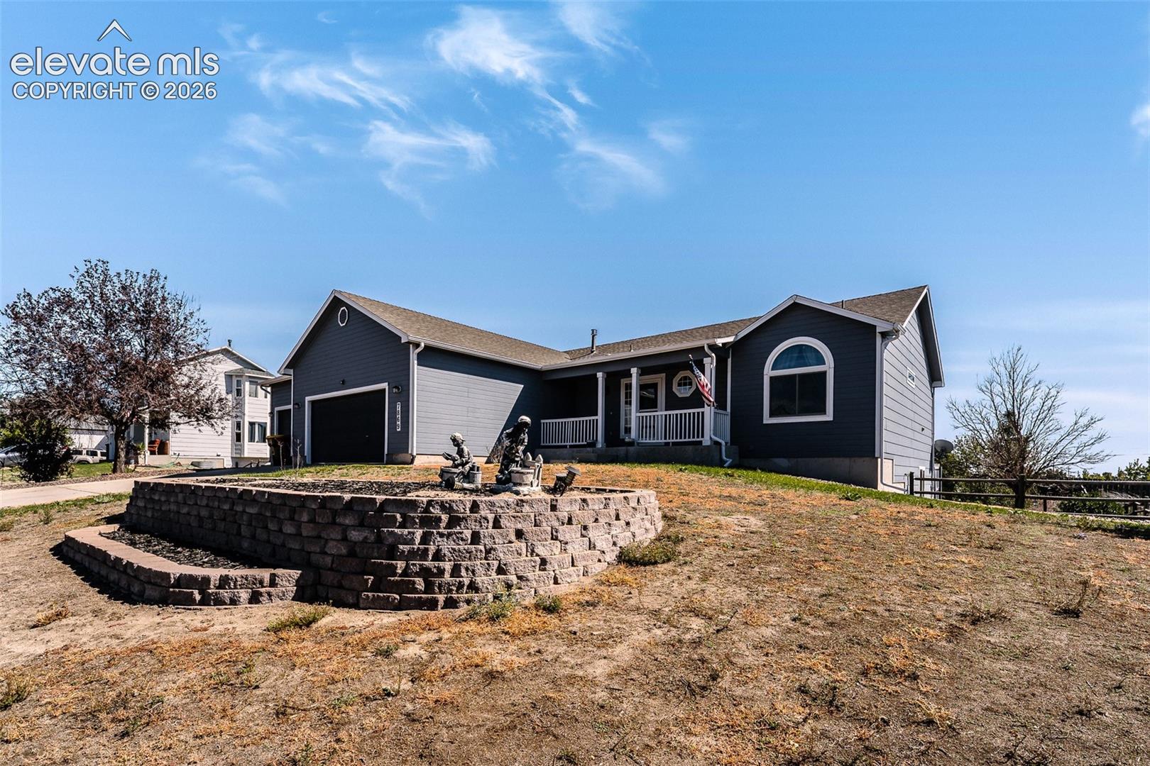 Spacious 5BR, 3 BA ranch style home located on a huge 0.51 acre fenced lot in the popular community of Woodmen Hills.