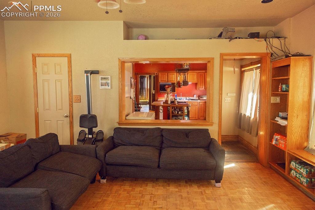 Family Room Looking Towards Kitchen