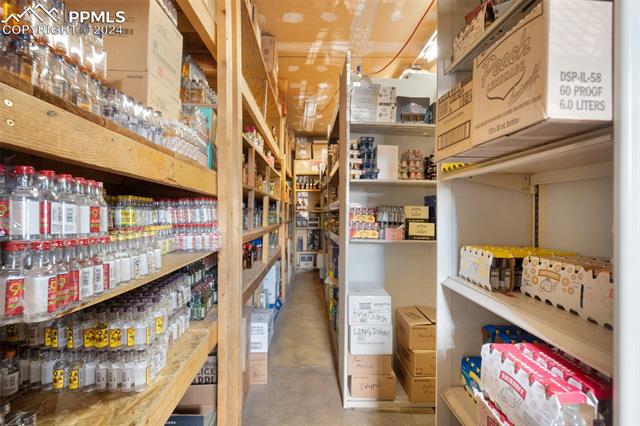 View of storage room