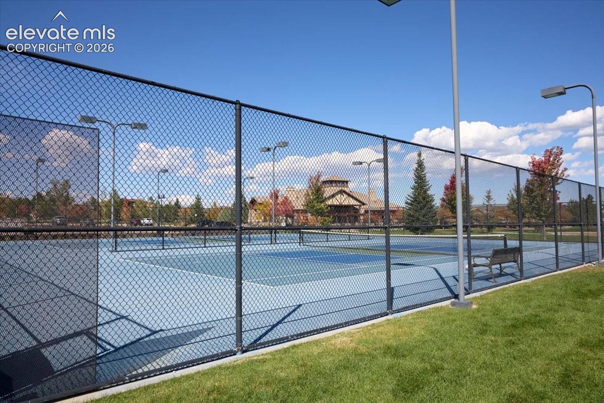 A junior Olympic style pool and aquatic center, gym and pickle ball courts are also included.