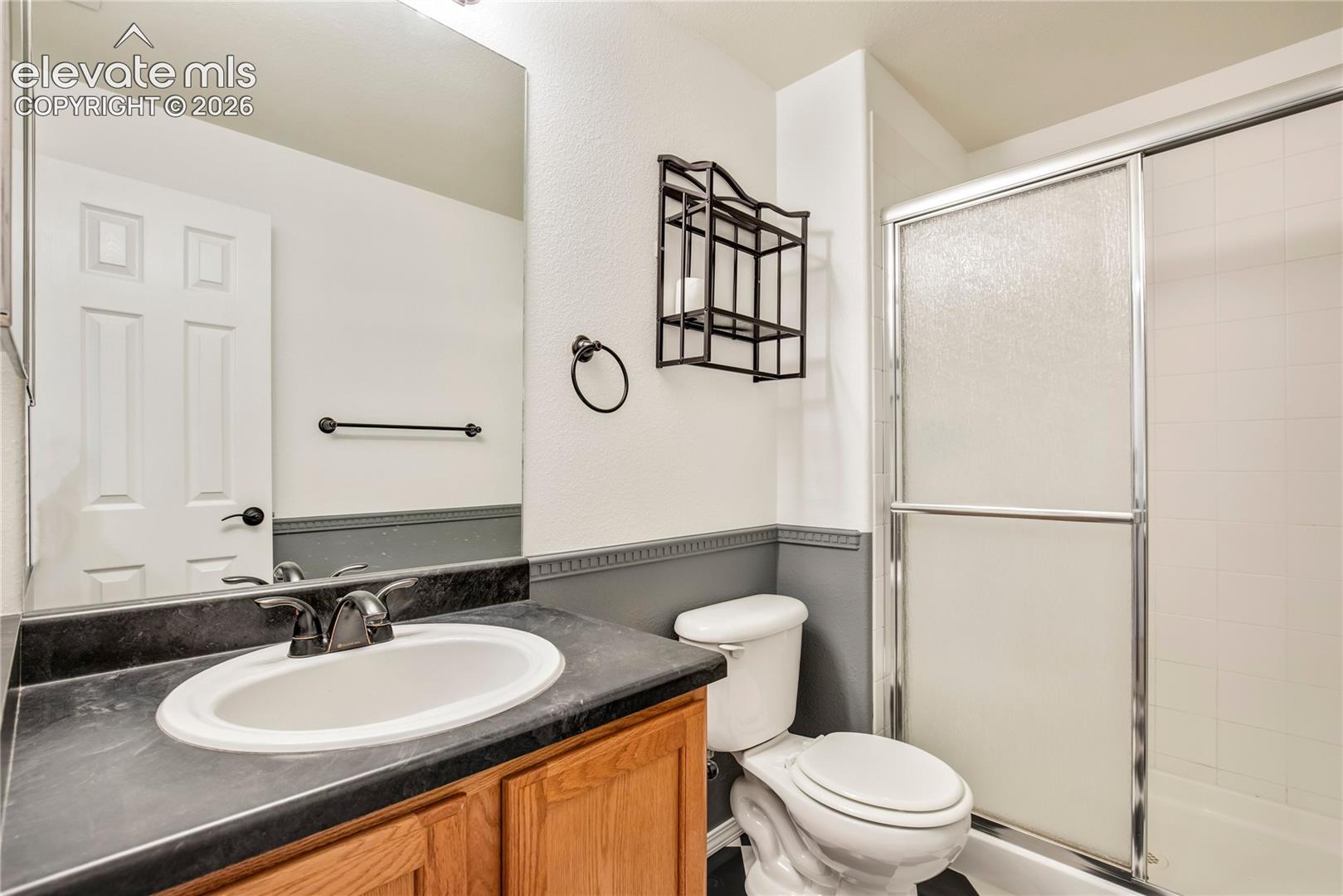 The finished basement's three-quarter bath conveniently serves the two basement bedrooms and family room.