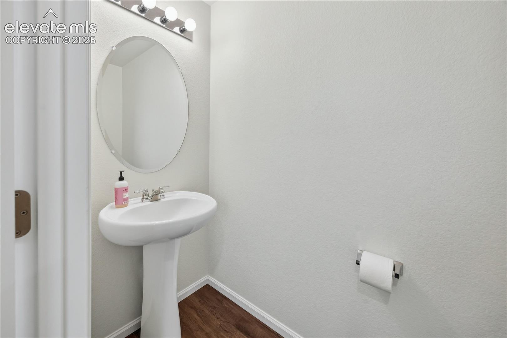 Downstairs half bath