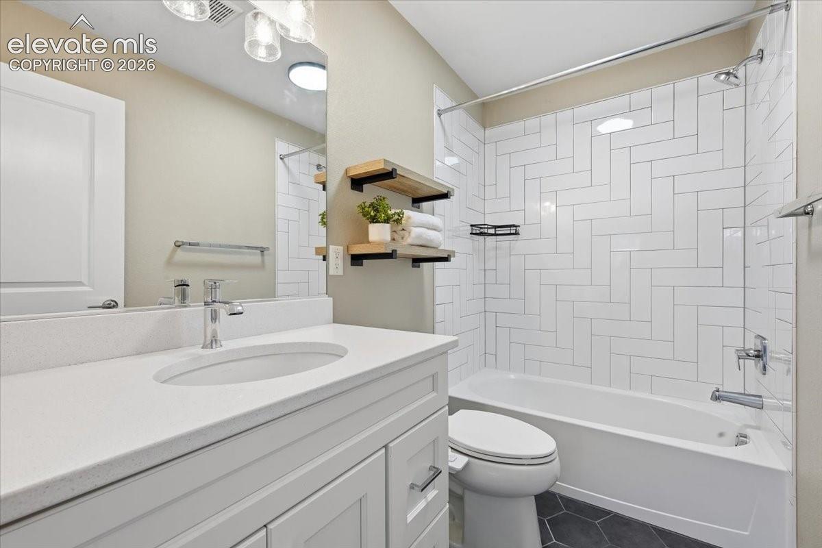 En suite bathroom to bedroom #2!
