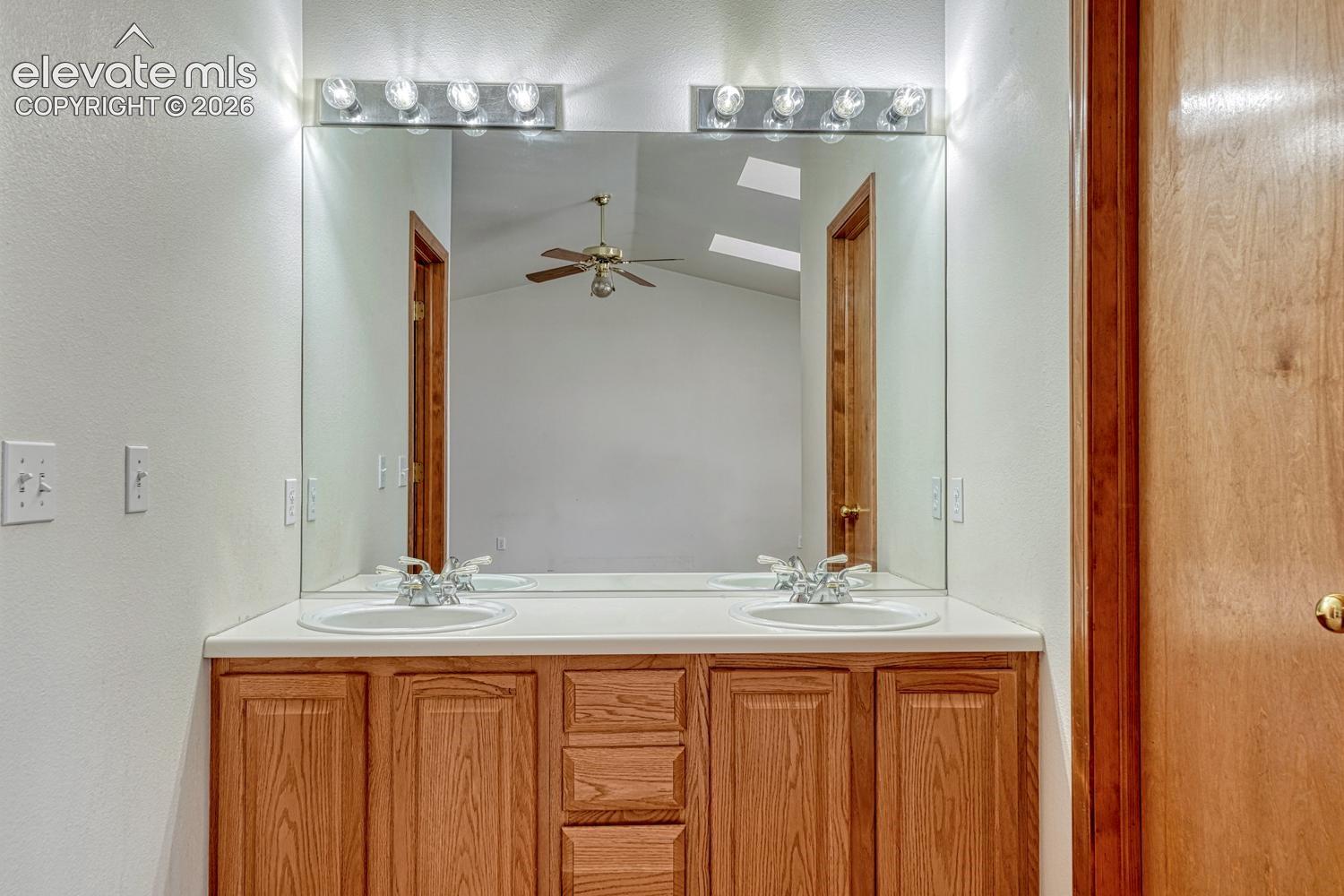 Double vanity in the owners suite