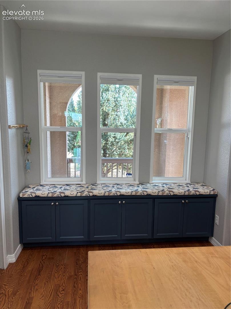Additional under the window storage