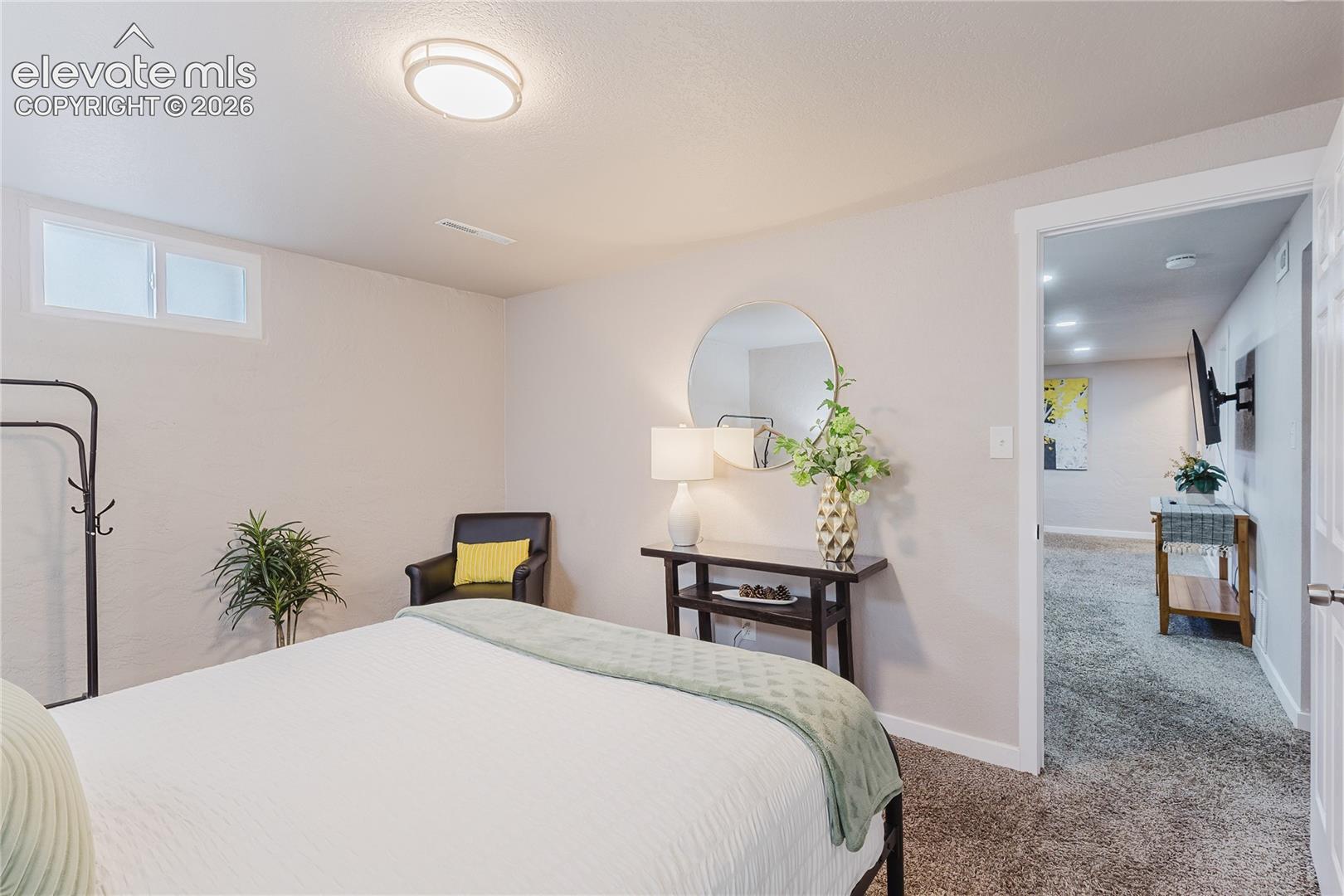 5th bedroom in lower level