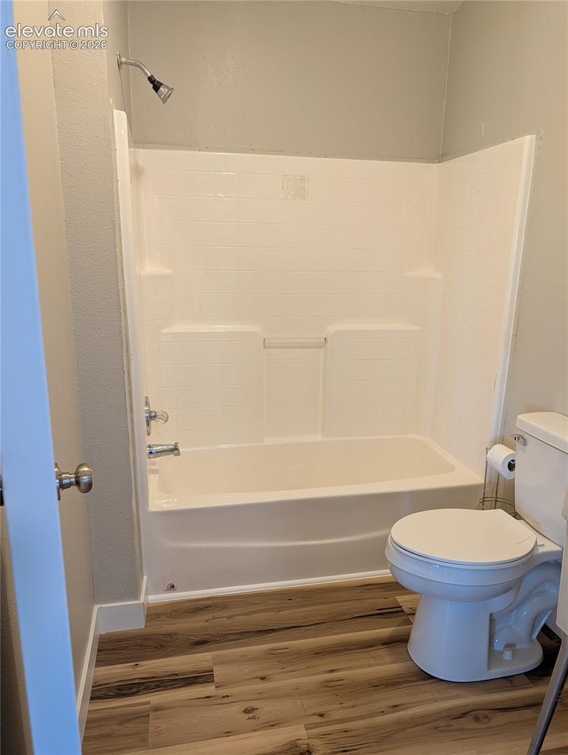 Full bath inside back door entrance