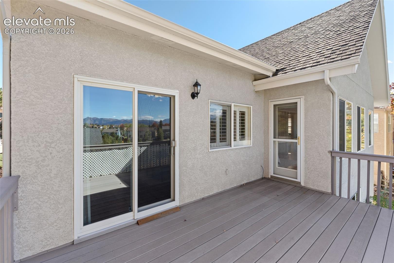 Not one, but two accessible outdoor entertainment areas with expansive views!