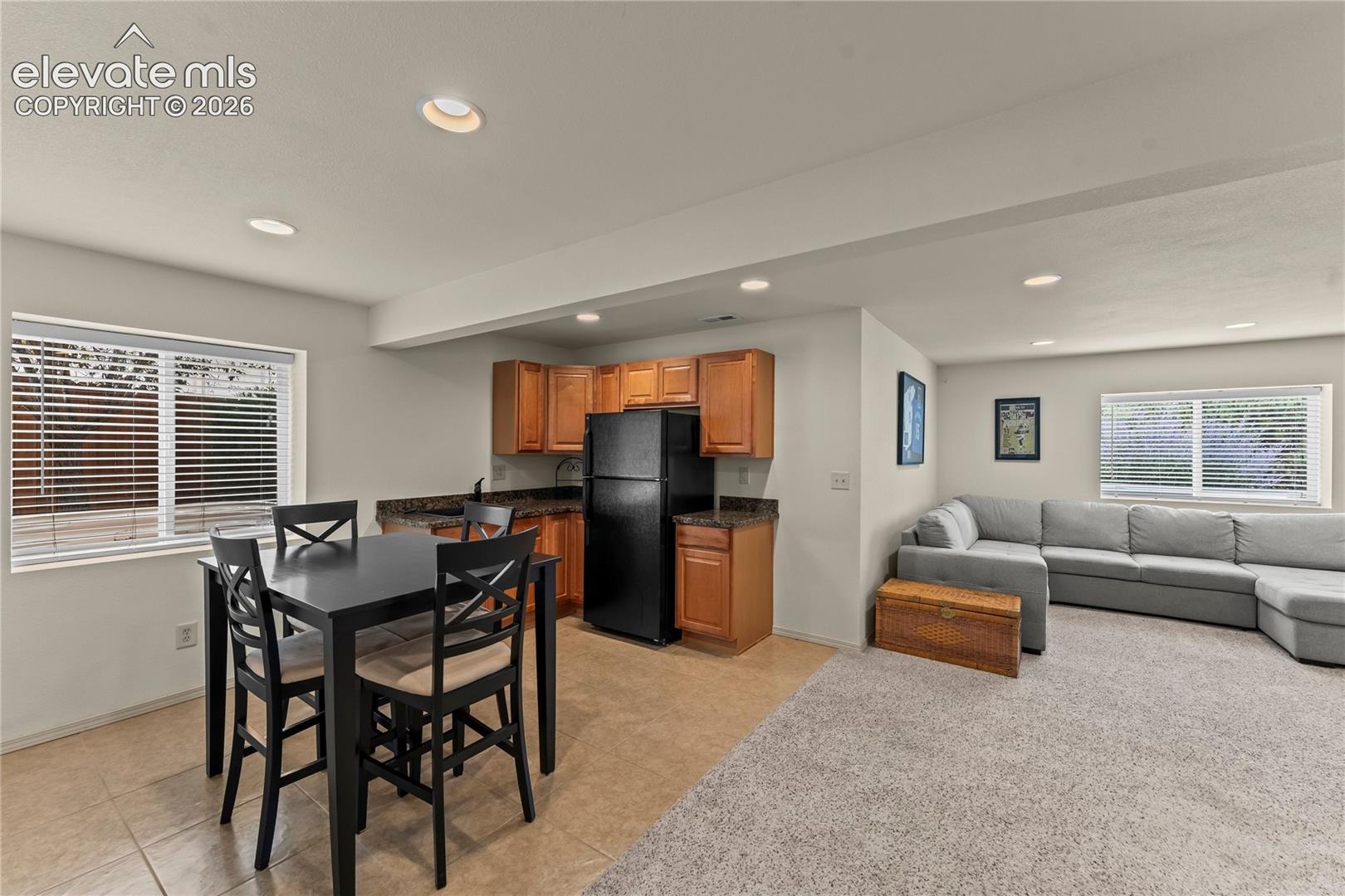 Kitchenette in Basement
