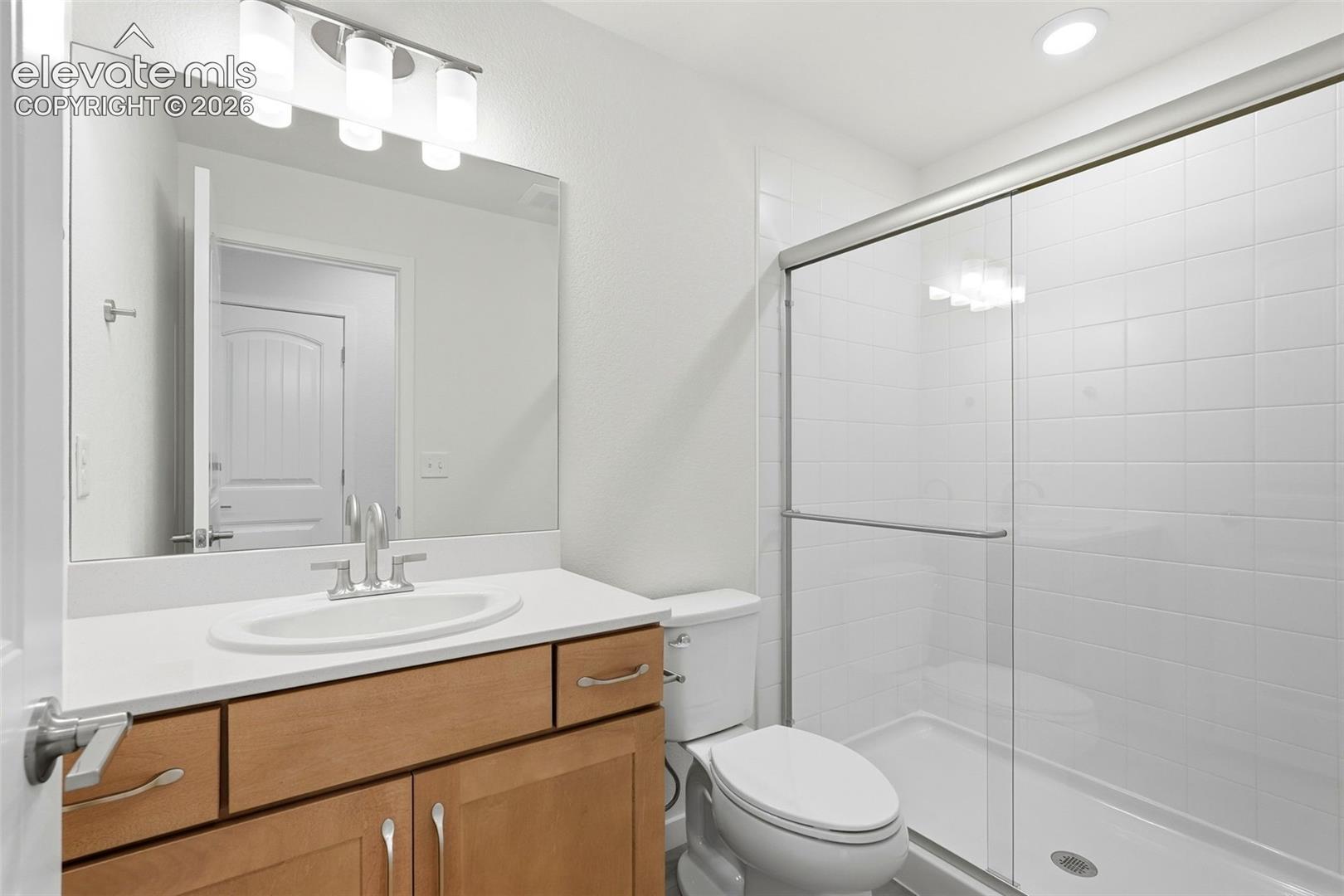 3/4 Bath located in the lower level