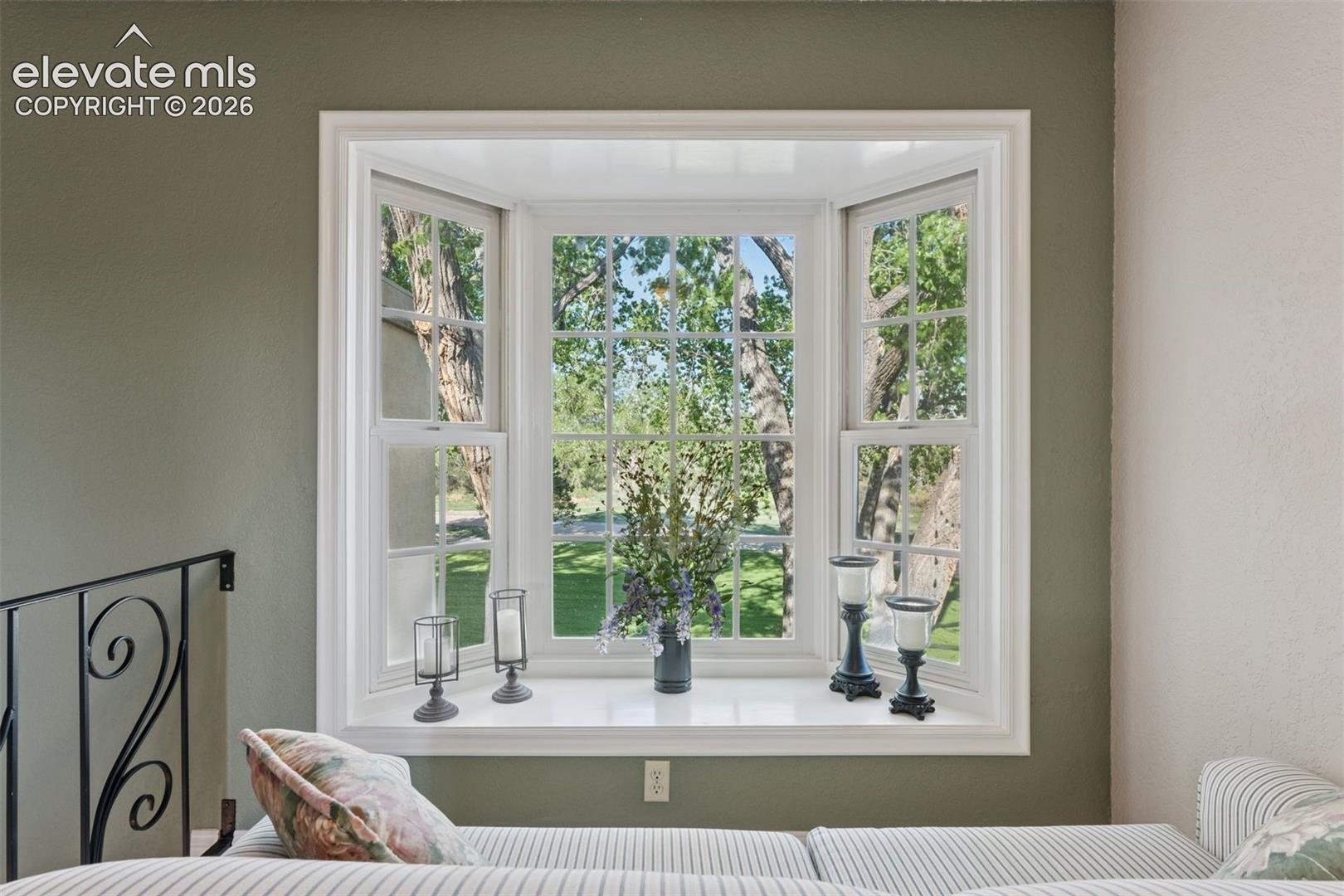 Loft with Custom Bay Window for Wildlife Viewing